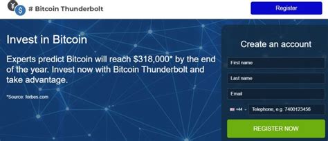Bitcoin Thunderbolt And Its Features: The Newest Scam.